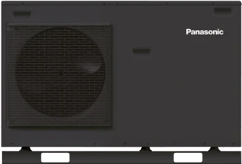 Пример наружного моноблочного теплового насоса Panasonic